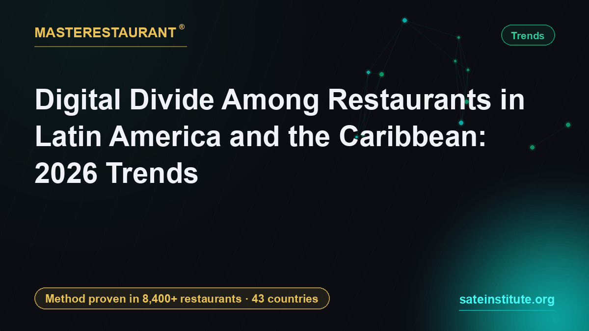 Digital Divide Among Restaurants in Latin America and the Caribbean: 2026 Trends — Masterestaurant