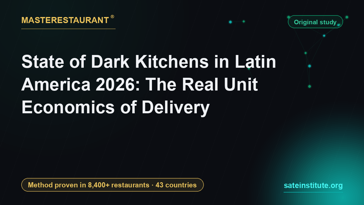 State of Dark Kitchens in Latin America 2026: The Real Unit Economics of Delivery — Masterestaurant