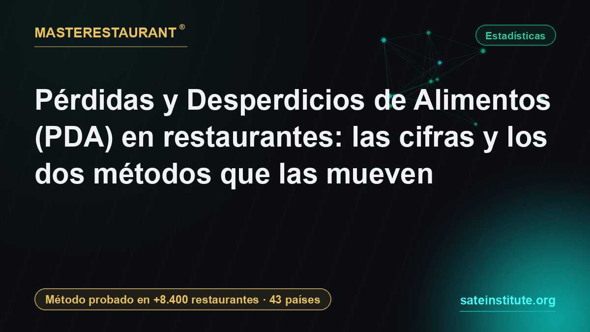 Food loss and waste in restaurants: the numbers, and the two methods that move them — Masterestaurant