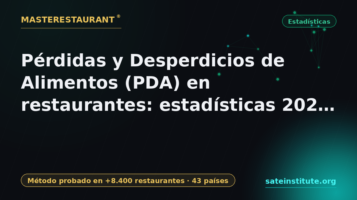 Food Loss and Waste (PDA) in restaurants: 2026 statistics for Latin America — Masterestaurant